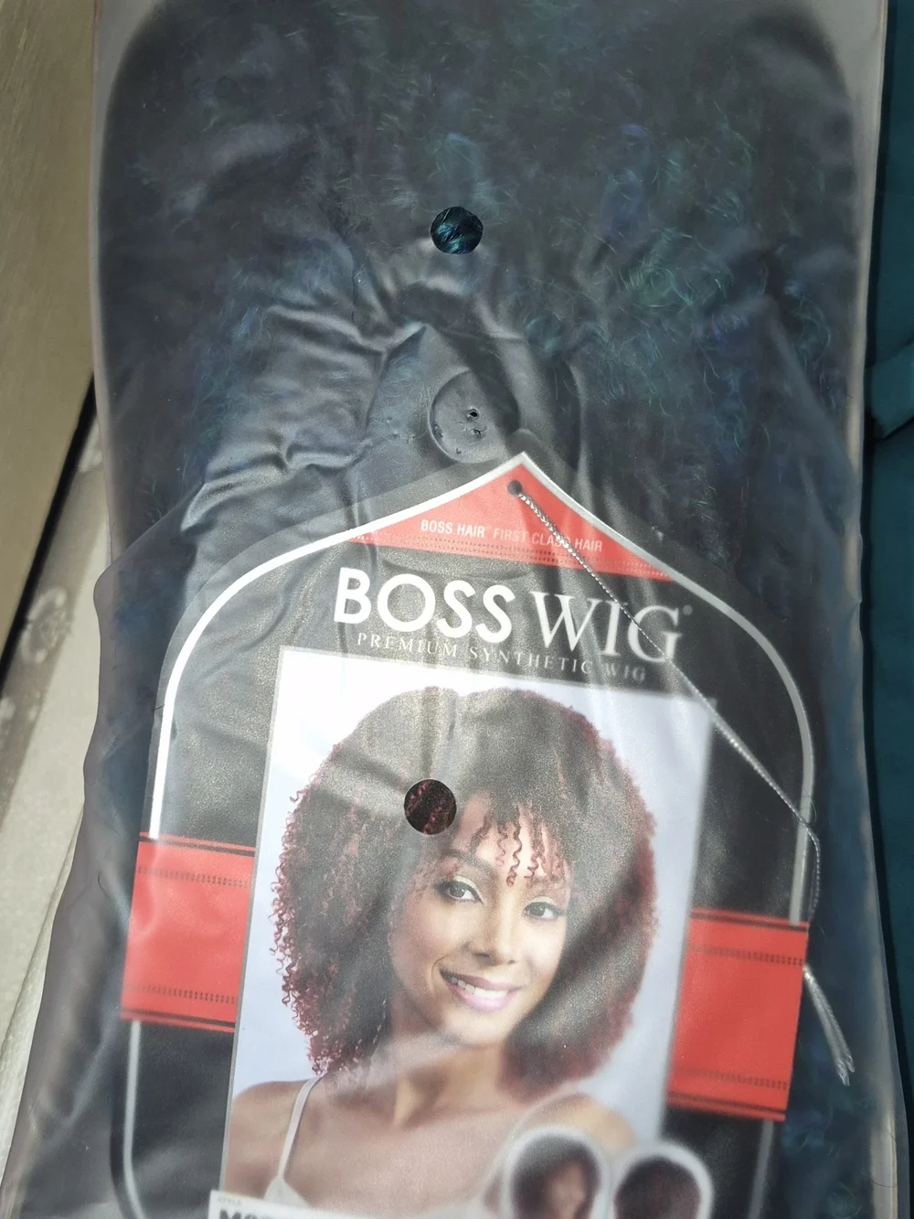 Soul Loc Wig - Teal & Green